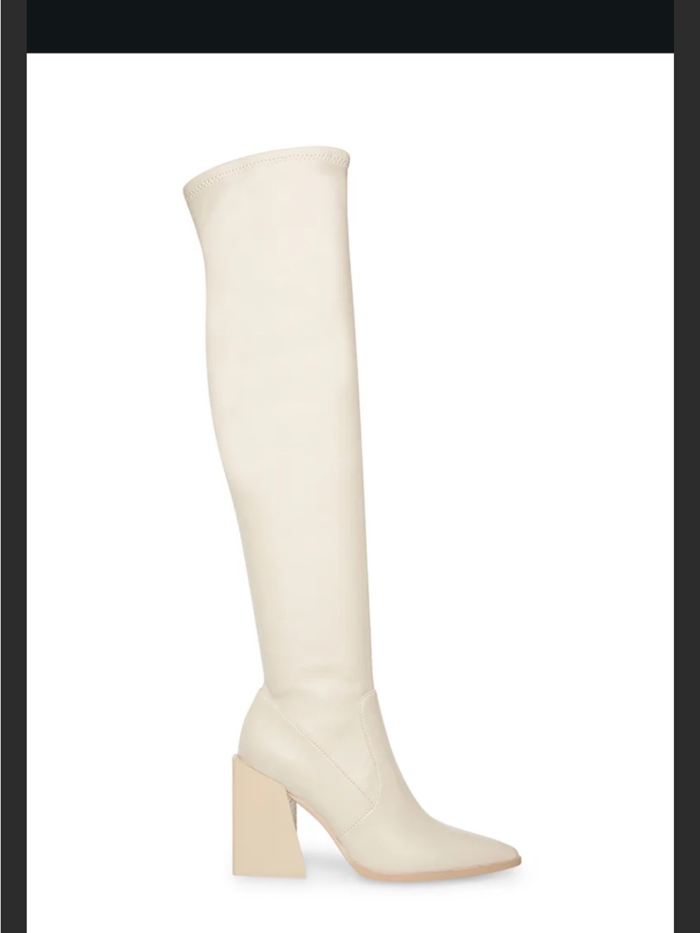 Steve Madden Tanzee Boots in Bone size 8.5